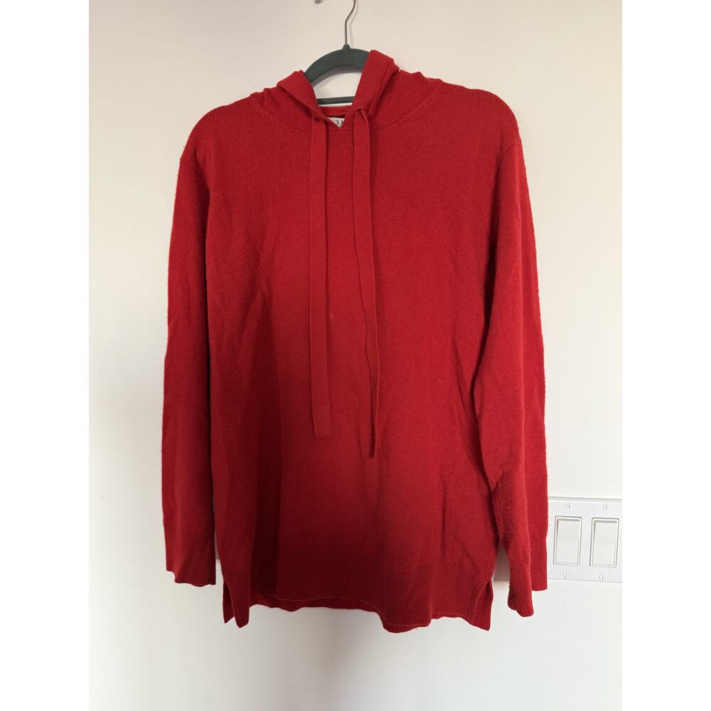 MaxMara Red Hooded Sweater S